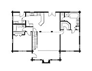 log home cost per square foot example 2